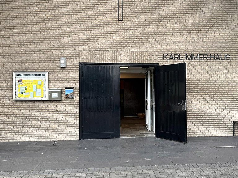 Karl-Immer-Haus Eingang